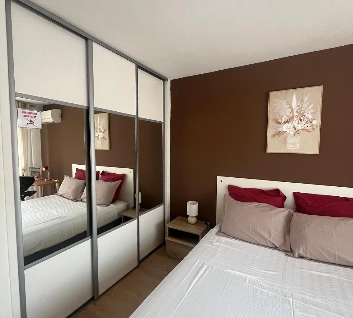 Appartement Très Beau 3 Pièces Spacieux Lumineux Et Climatisé Nice