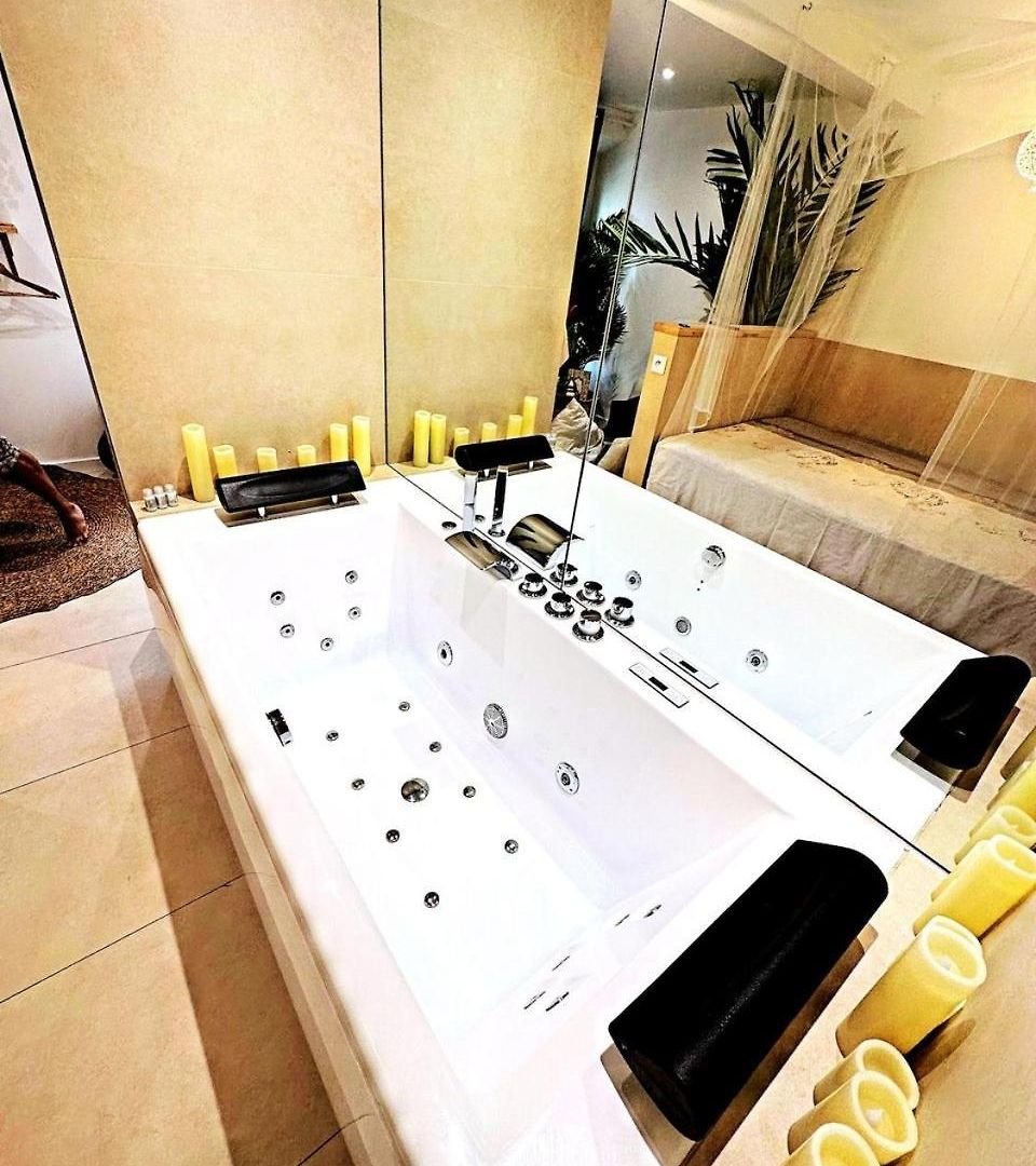 Appartement Ag 1 Balnéo Clim 1min Plage,