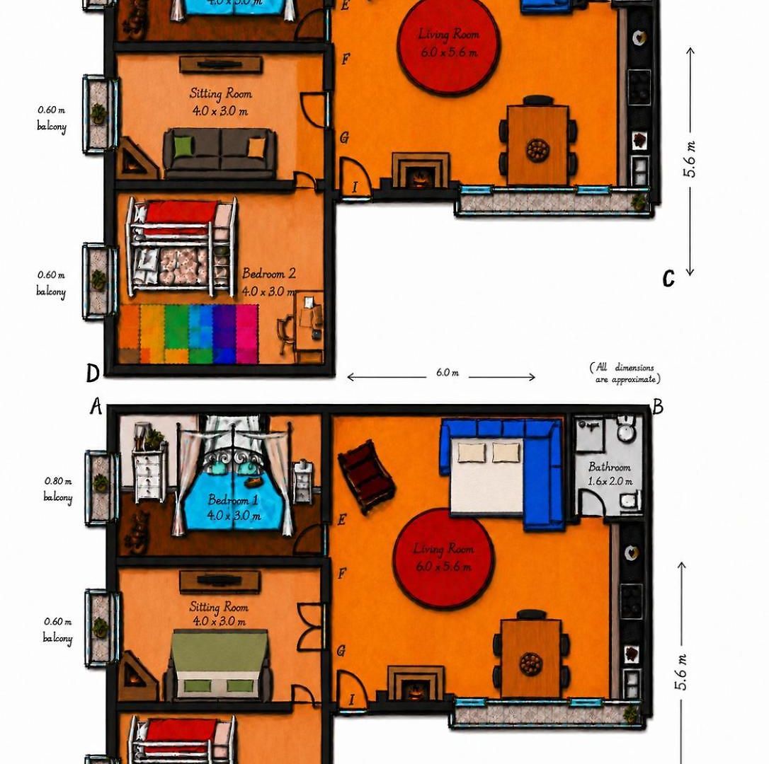 Our Home, Cozy Two Minutes From The Sea - Clima Appartement