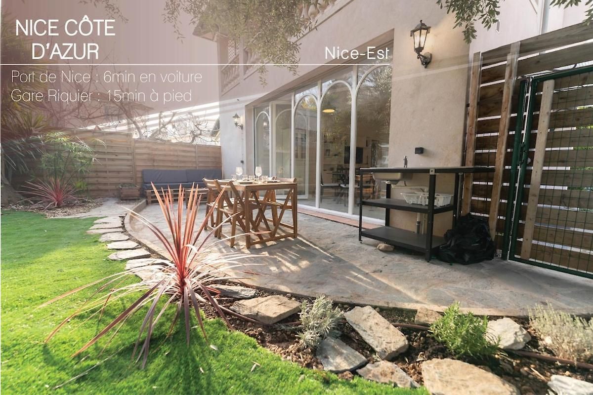 Magnifique Rez De Jardin Port Apartment Nice