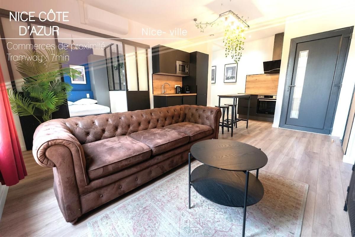 Loft Climatise - Proche De La - Jacuzzi - Centre Apartment Nice