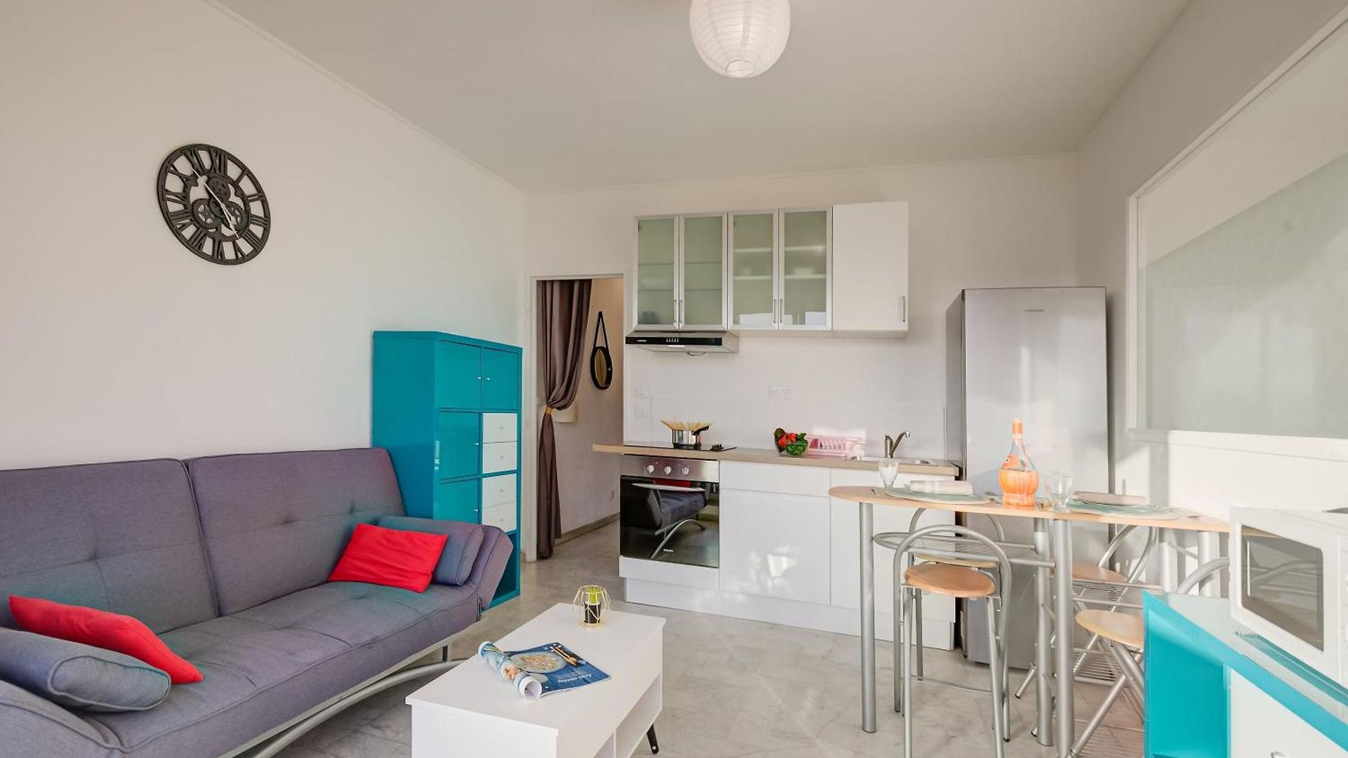 Fabrina With Balcony And Pool - Happy Apartment Nice