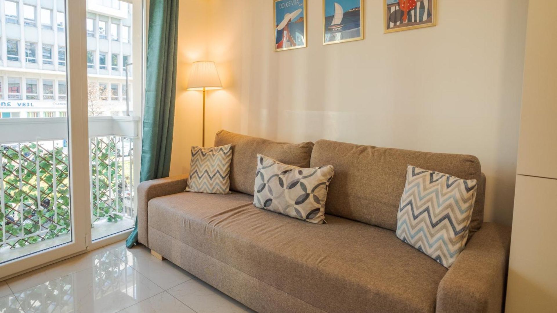 Apartment Californie 8pers Parking Ac Wifi Nice