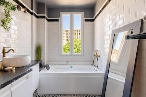 Apartment Rare 100m Gem In 5 Min To The Sea Nice