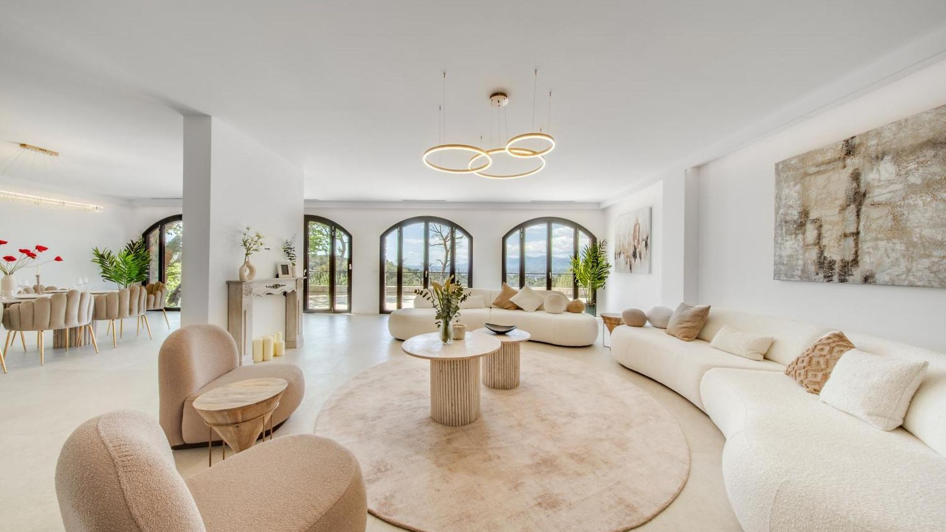 Panoramic-view Villa, 5 En-suites, Pool, Sleeps 10 * Nice