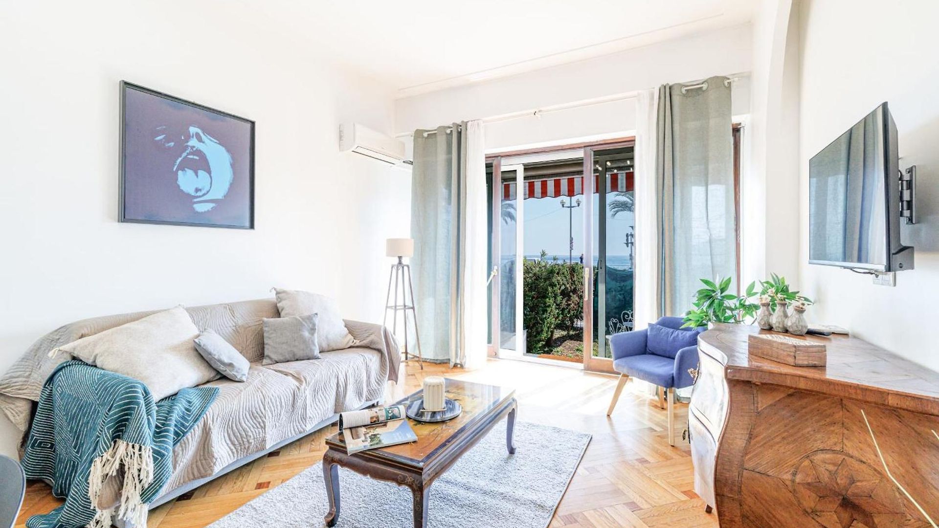Apartment Prom 193-c - In Front Of The Sea 2 With Terrace And Garden Nice