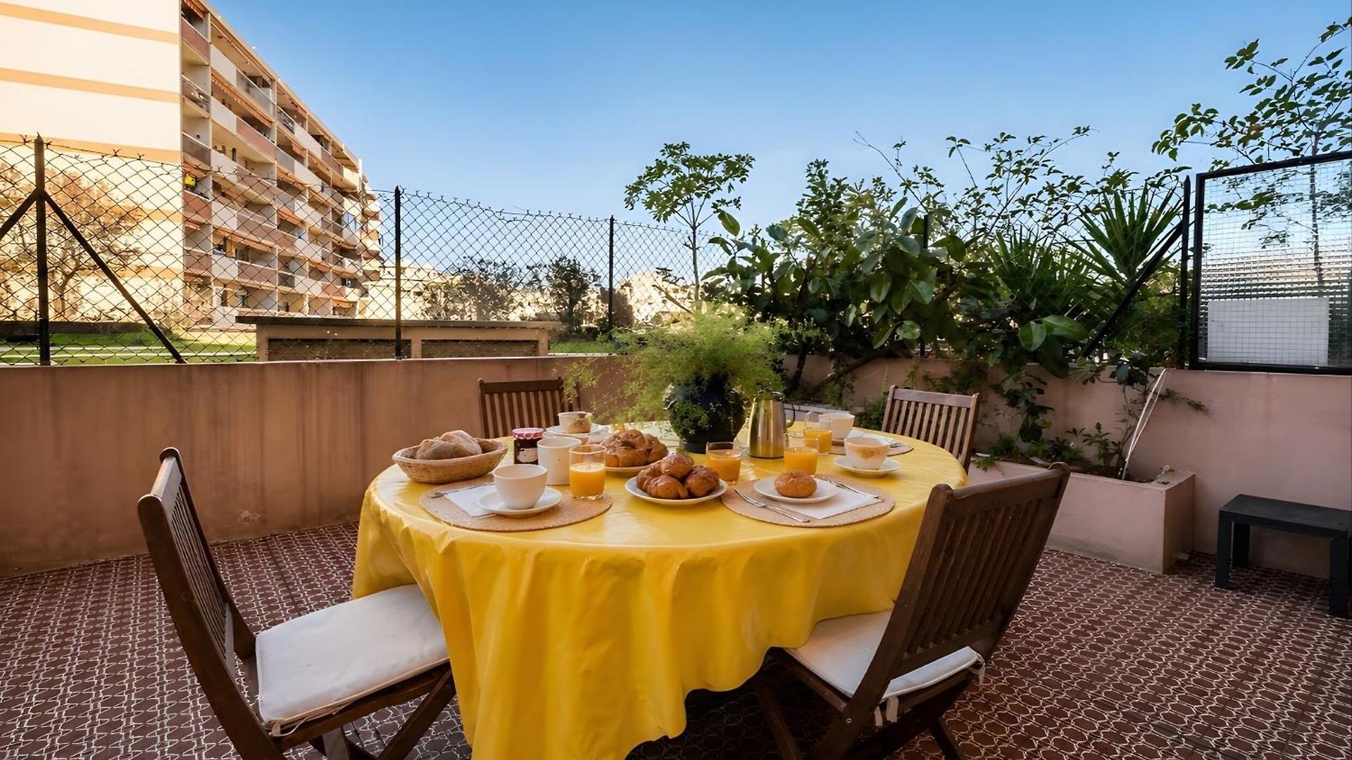 4pr Terrasse Vue Jardin * Nice