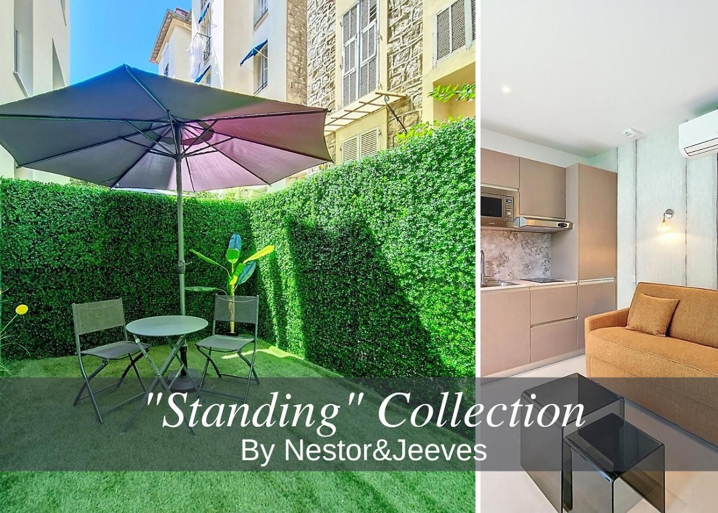 Nestor&jeeves -jardin Corail - Terrace, Ac, Walk To Apartment