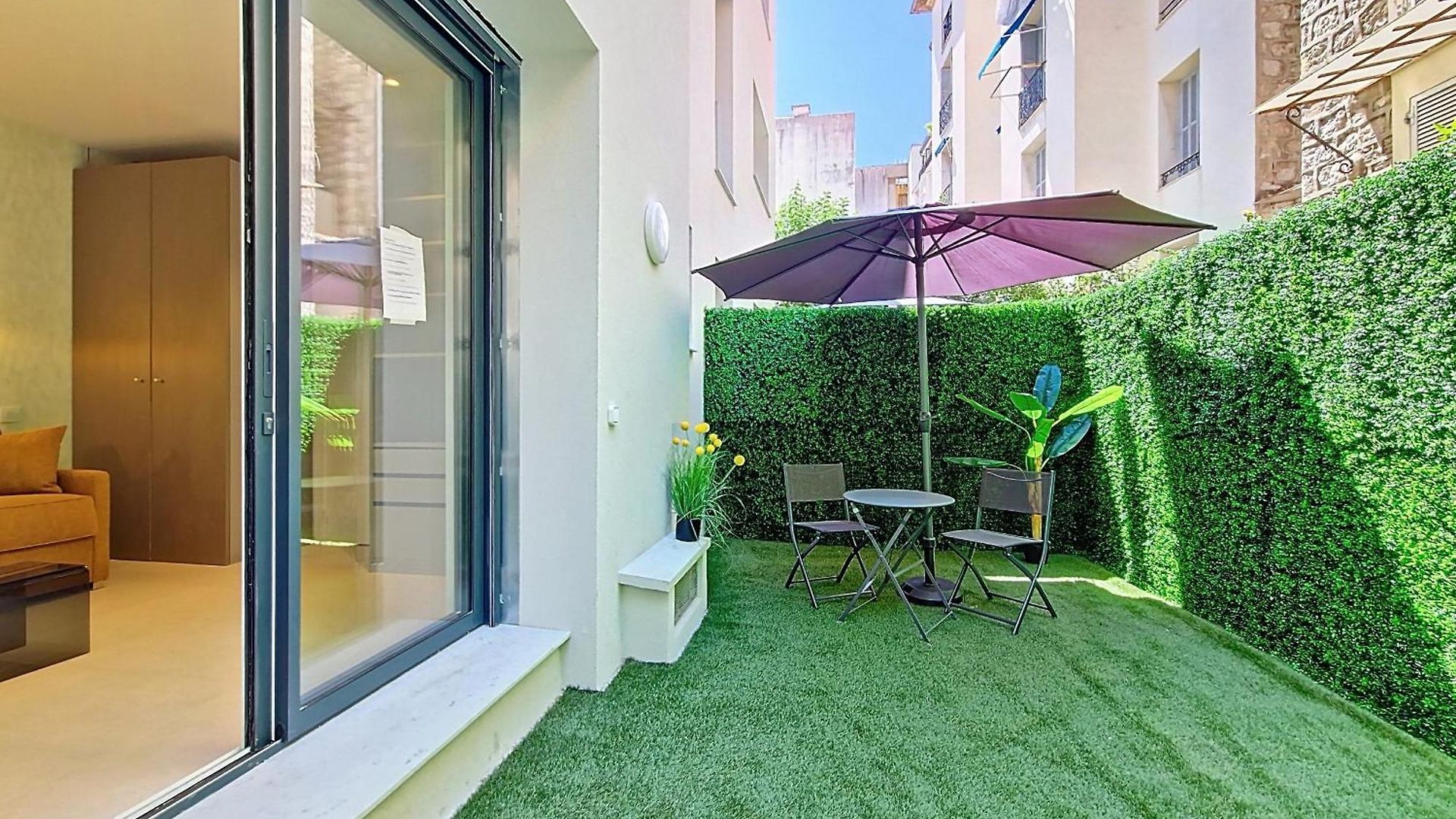 Nestor&jeeves -jardin Corail - Terrace, Ac, Walk To Apartment