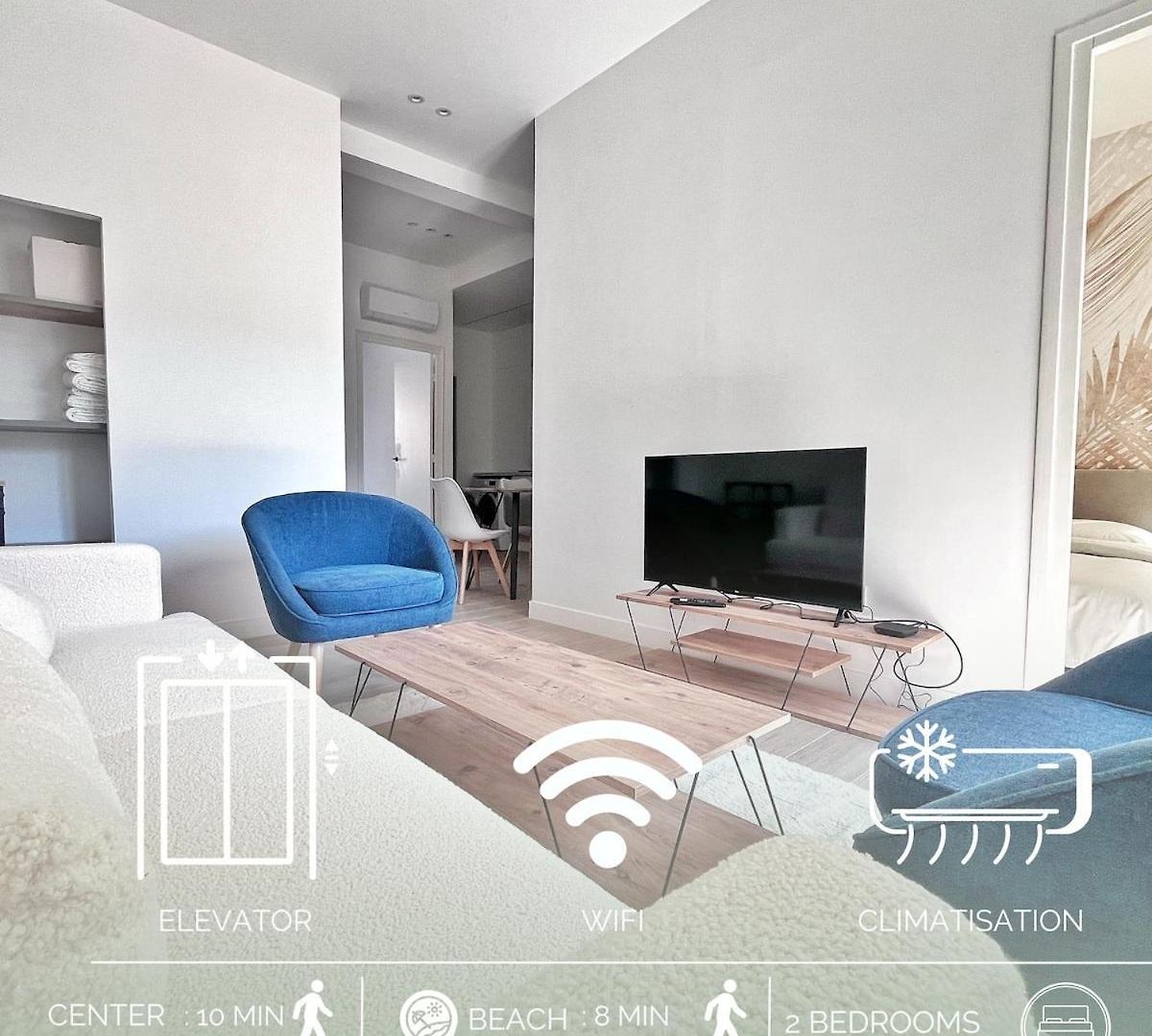 Ref 122 - Coeur De - 3 Apartment *