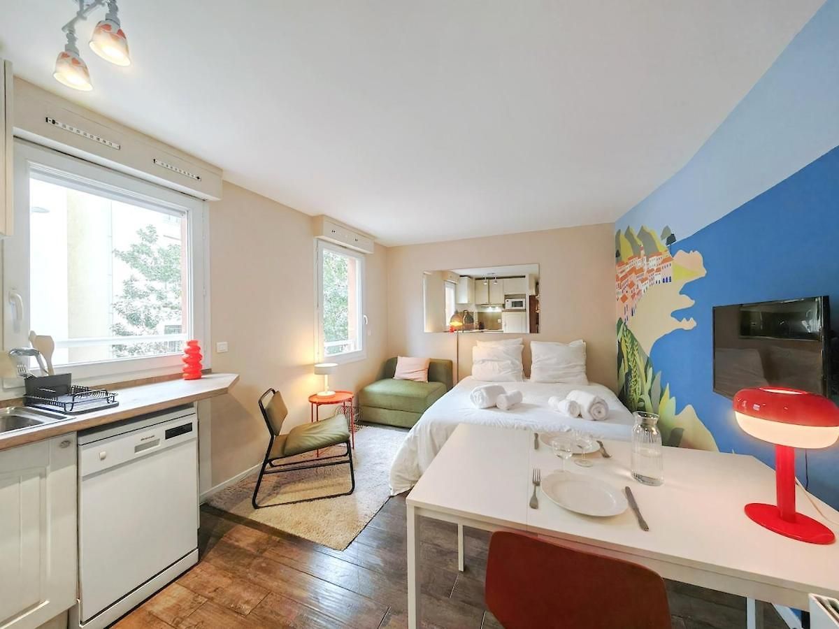 Apartment Centre De - Quartier Calme Nice