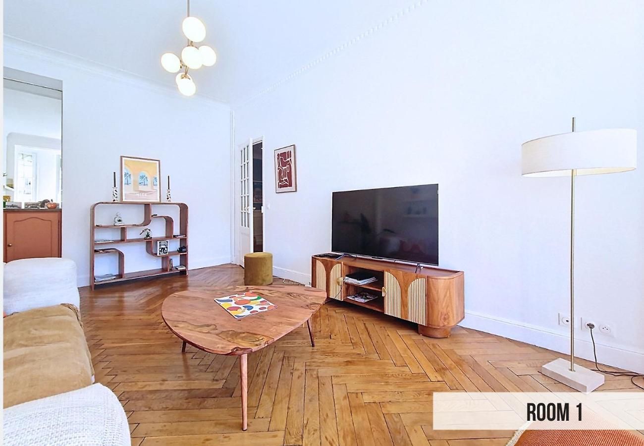 Nestor&jeeves - Clos Des Fleurs - Luminous - Spacious Apartment Nice