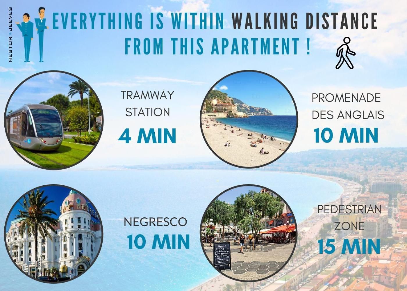Nestor&jeeves - Clos Des Fleurs - Luminous - Spacious Apartment Nice