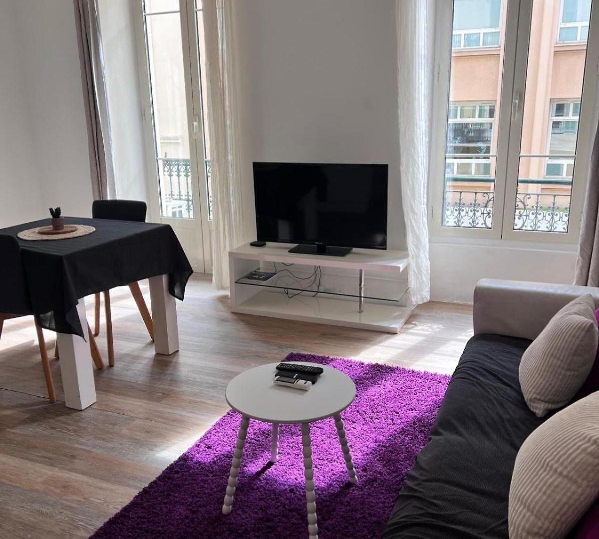 Appartement Mezzanine - Clim Balcon - Centre Nice