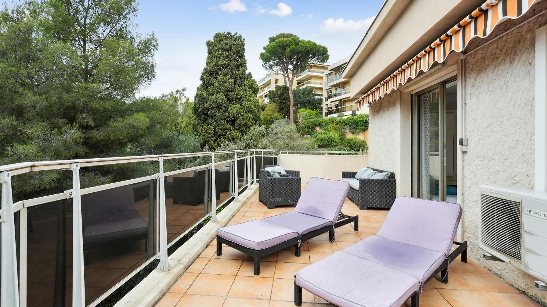 Grande Terrasse Et Vue Mer, Colline Nicoise * Nice