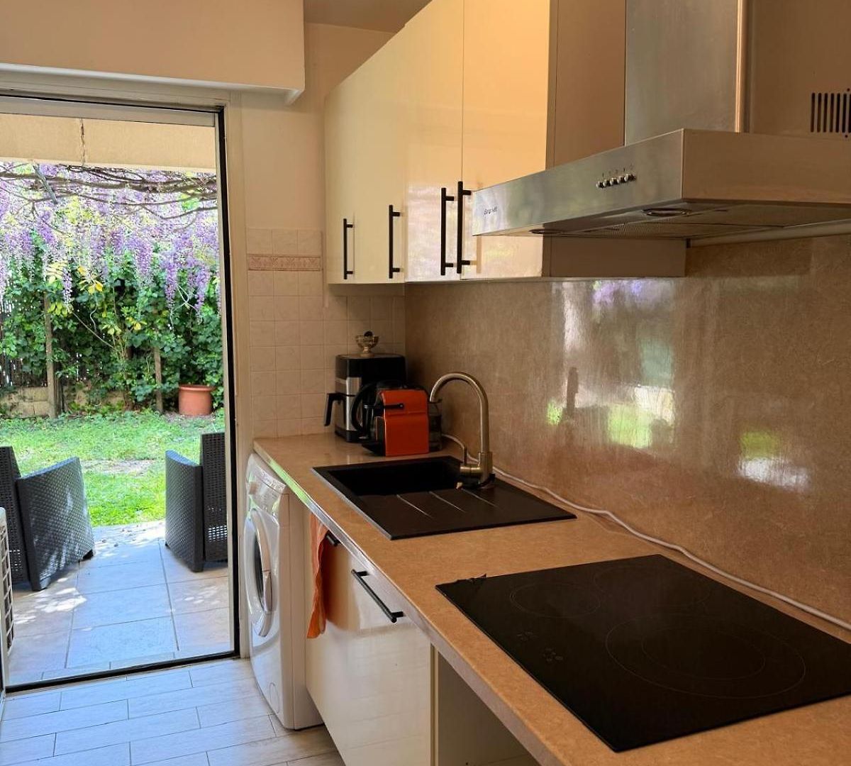 Apartment Jardin Prive 2 Pieces Garage Calme Nice