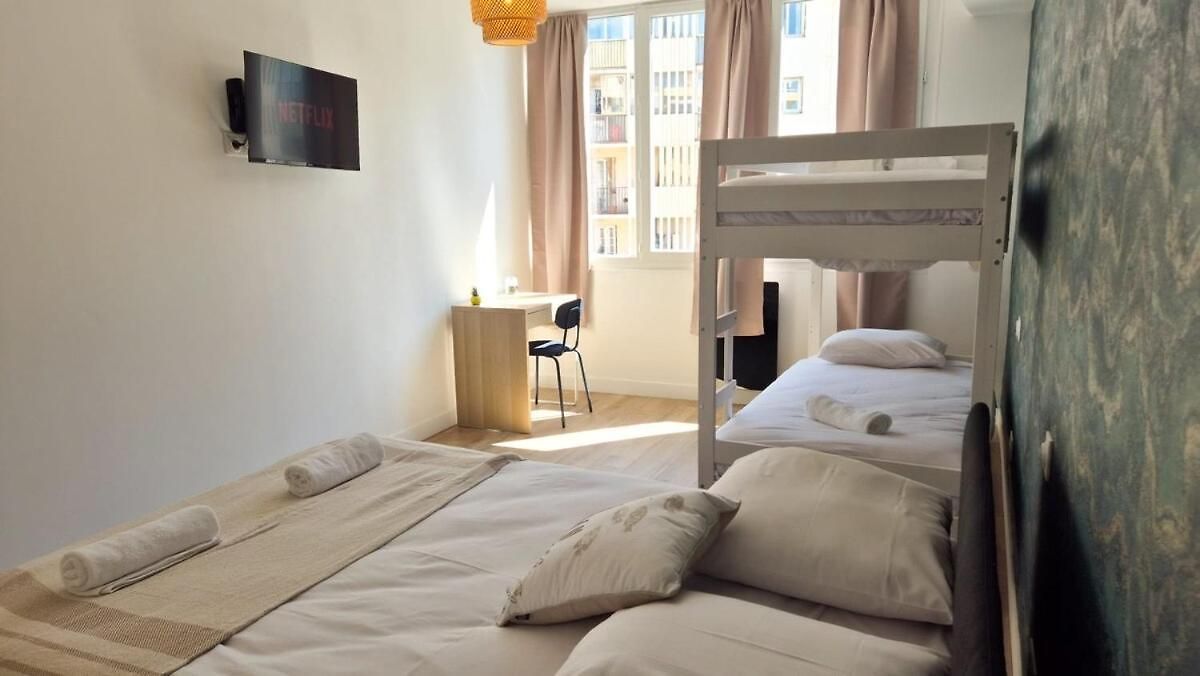 T3 Neuf Climatise 8 Pers Proche Apartment Nice