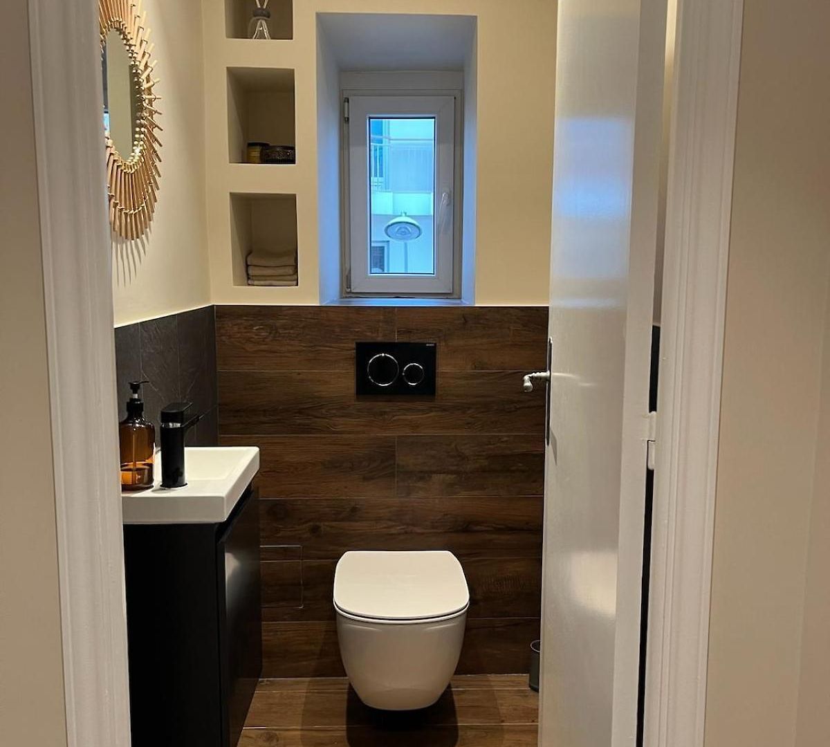 Apartment Urban Design 6 People Near Dowtown With Air Conditioning & Netflix Nice
