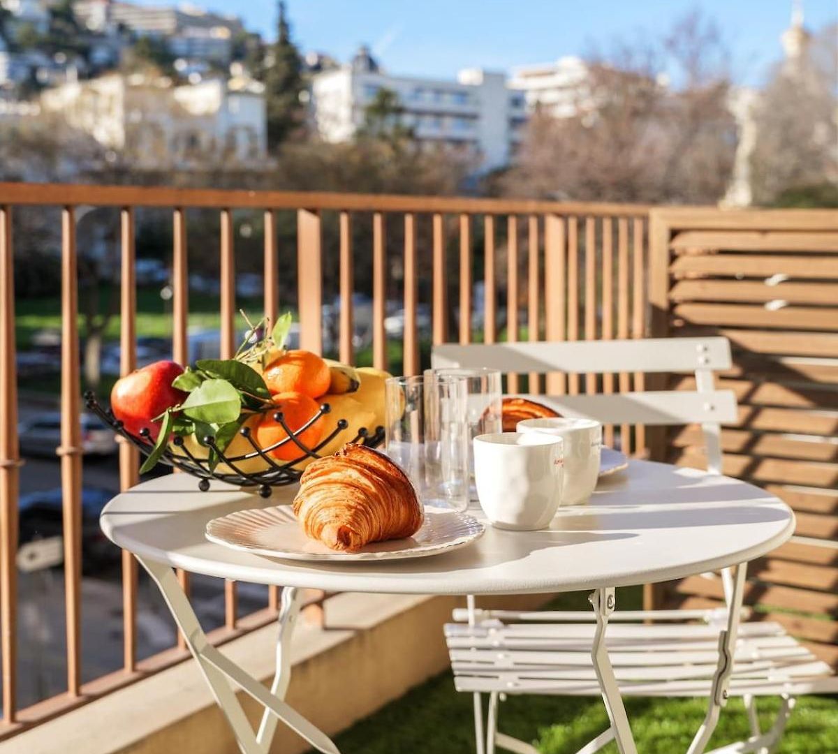 Charme Nicois, 15min De La Mer, 3 Chambres, Climatisation, Terrasse Apartment Nice