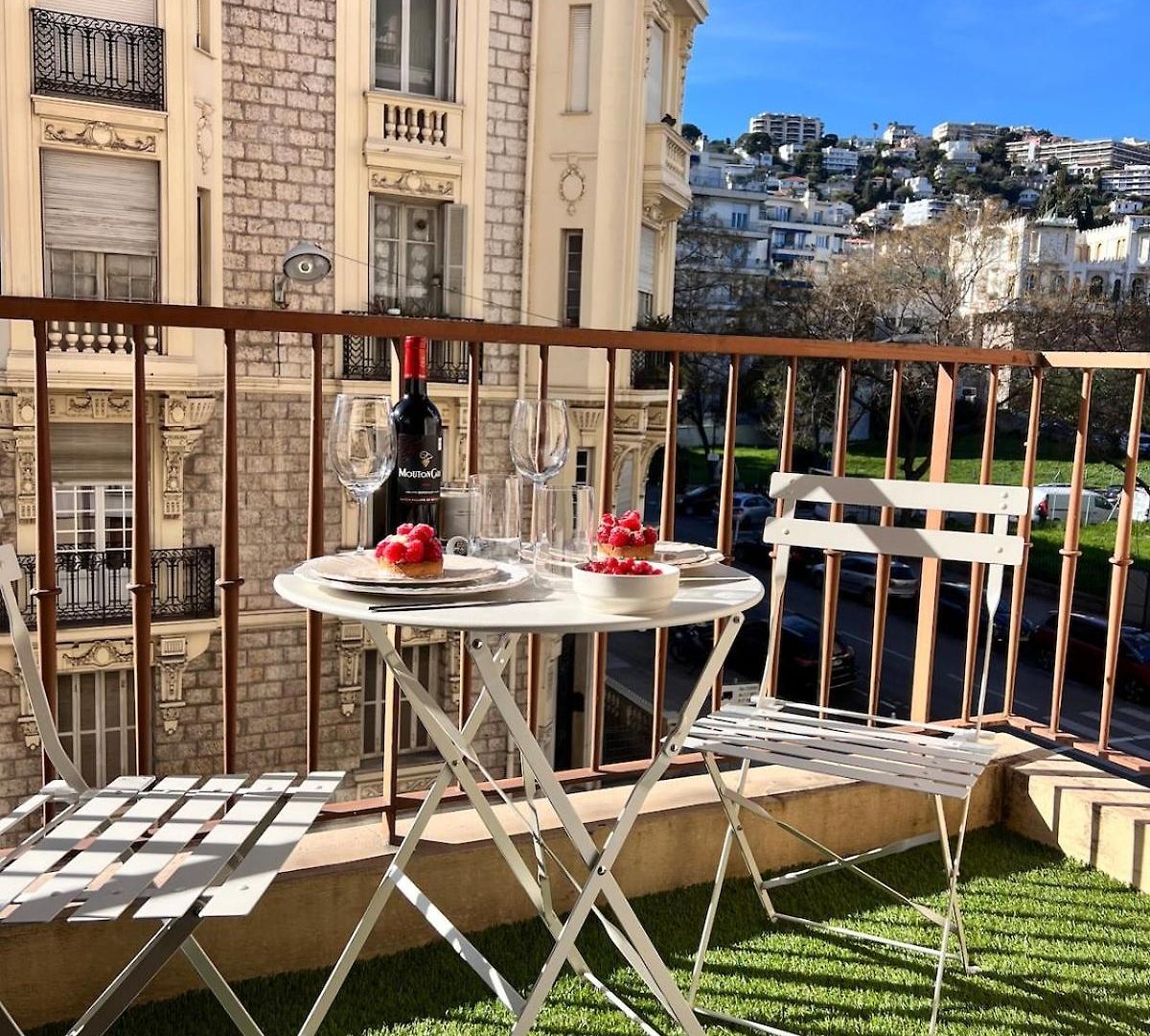 Charme Nicois, 15min De La Mer, 3 Chambres, Climatisation, Terrasse Nice