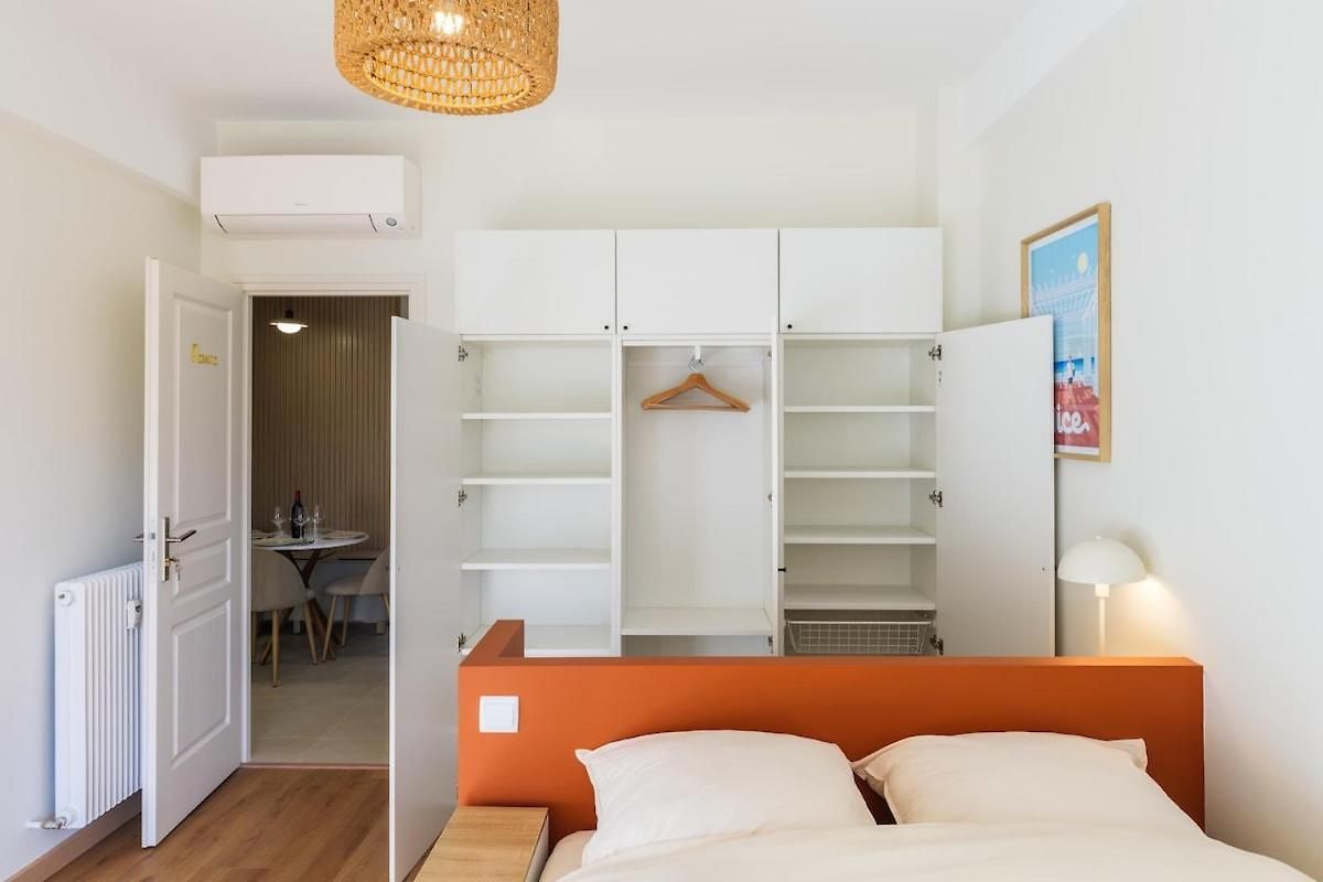 Charme Nicois, 15min De La Mer, 3 Chambres, Climatisation, Terrasse Apartment Nice
