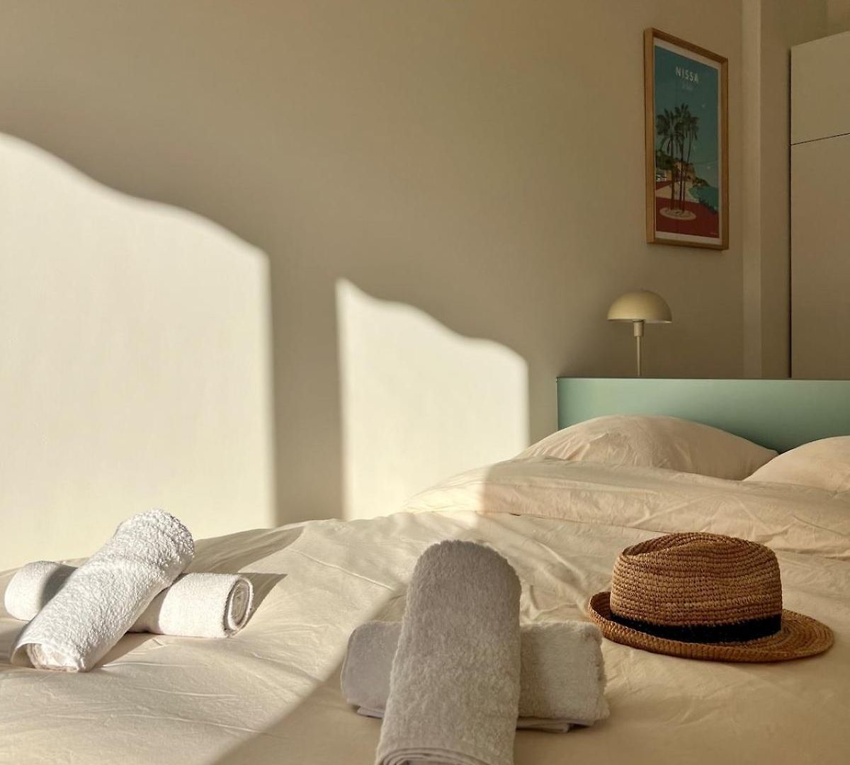 Charme Nicois, 15min De La Mer, 3 Chambres, Climatisation, Terrasse Apartment