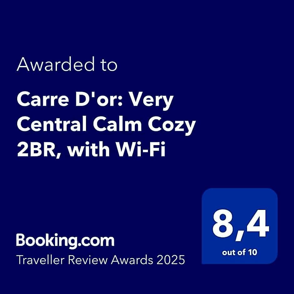 Carre D'or: Very Calm Cozy 2br, With Wi-fi Appartement *