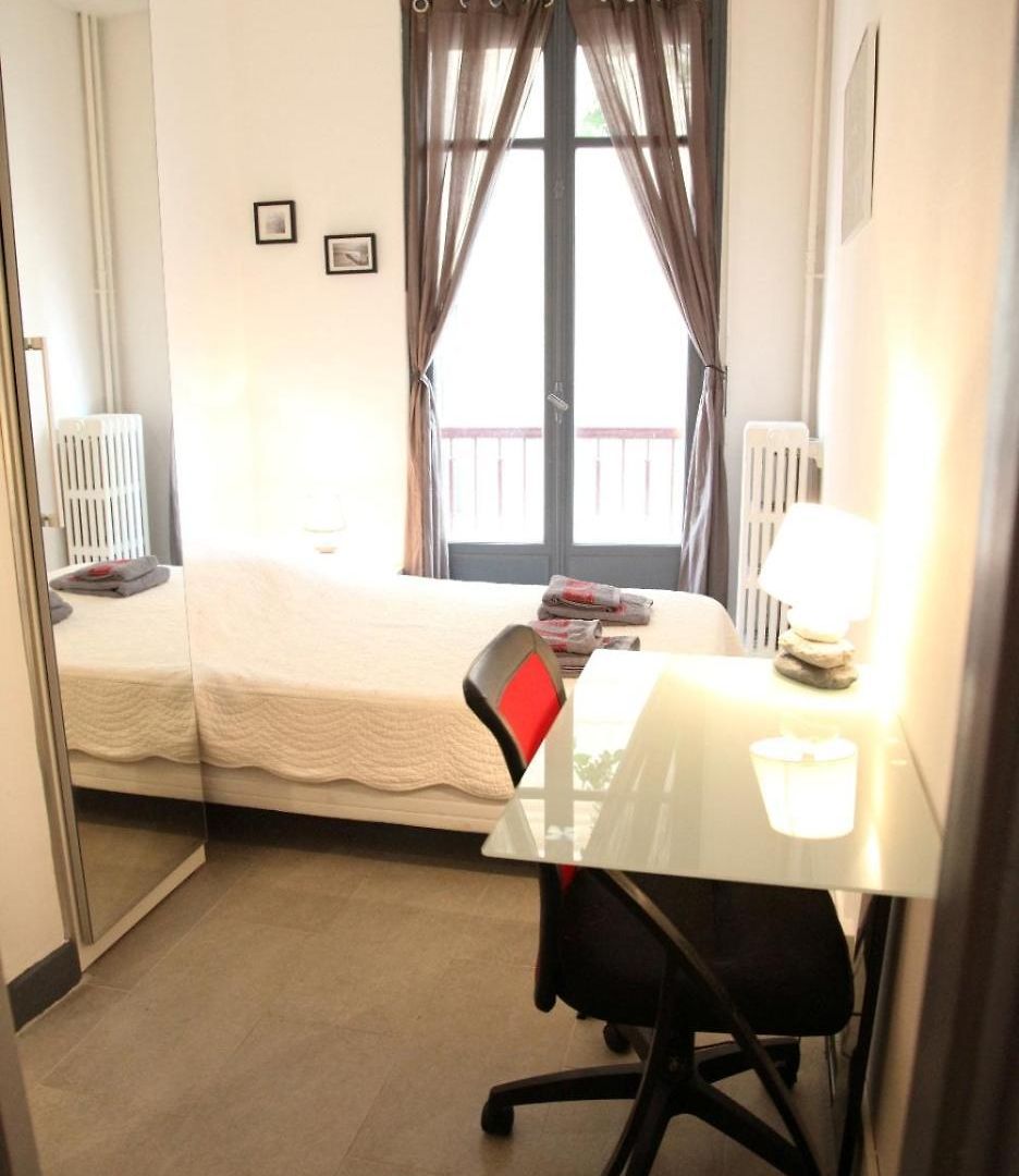 Appt 3 Chambes Au Coeur De Nice-5 Mns Plages Apartment *