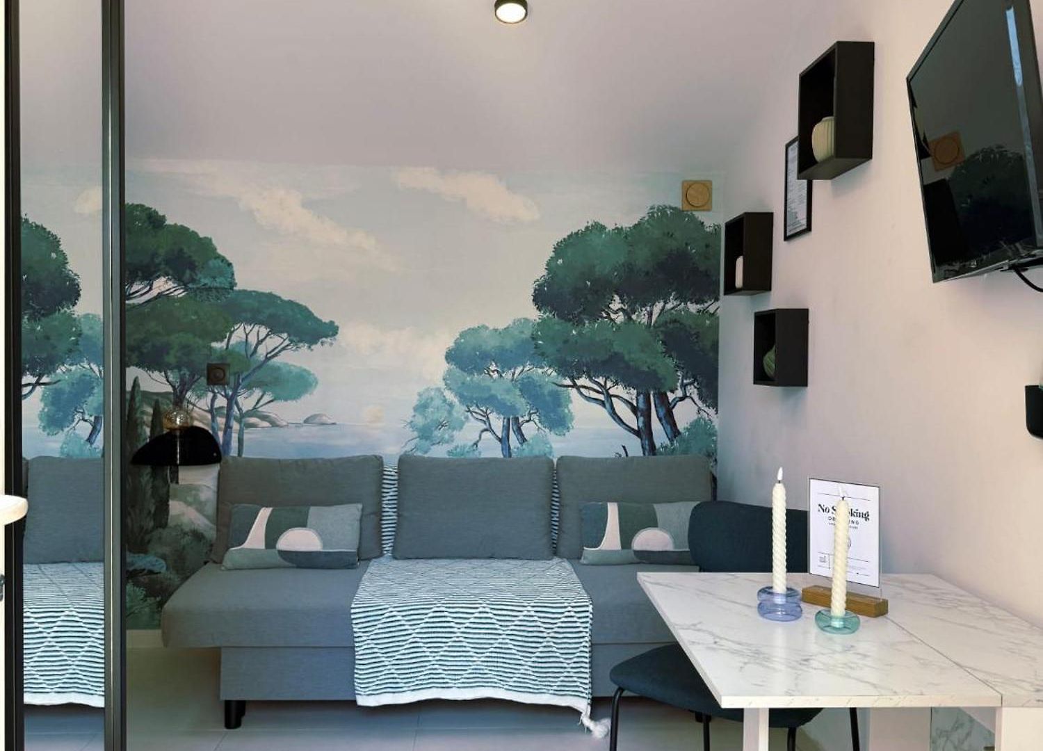 Coastal Gem - Private Parking & Air Conditioning Appartement Nice