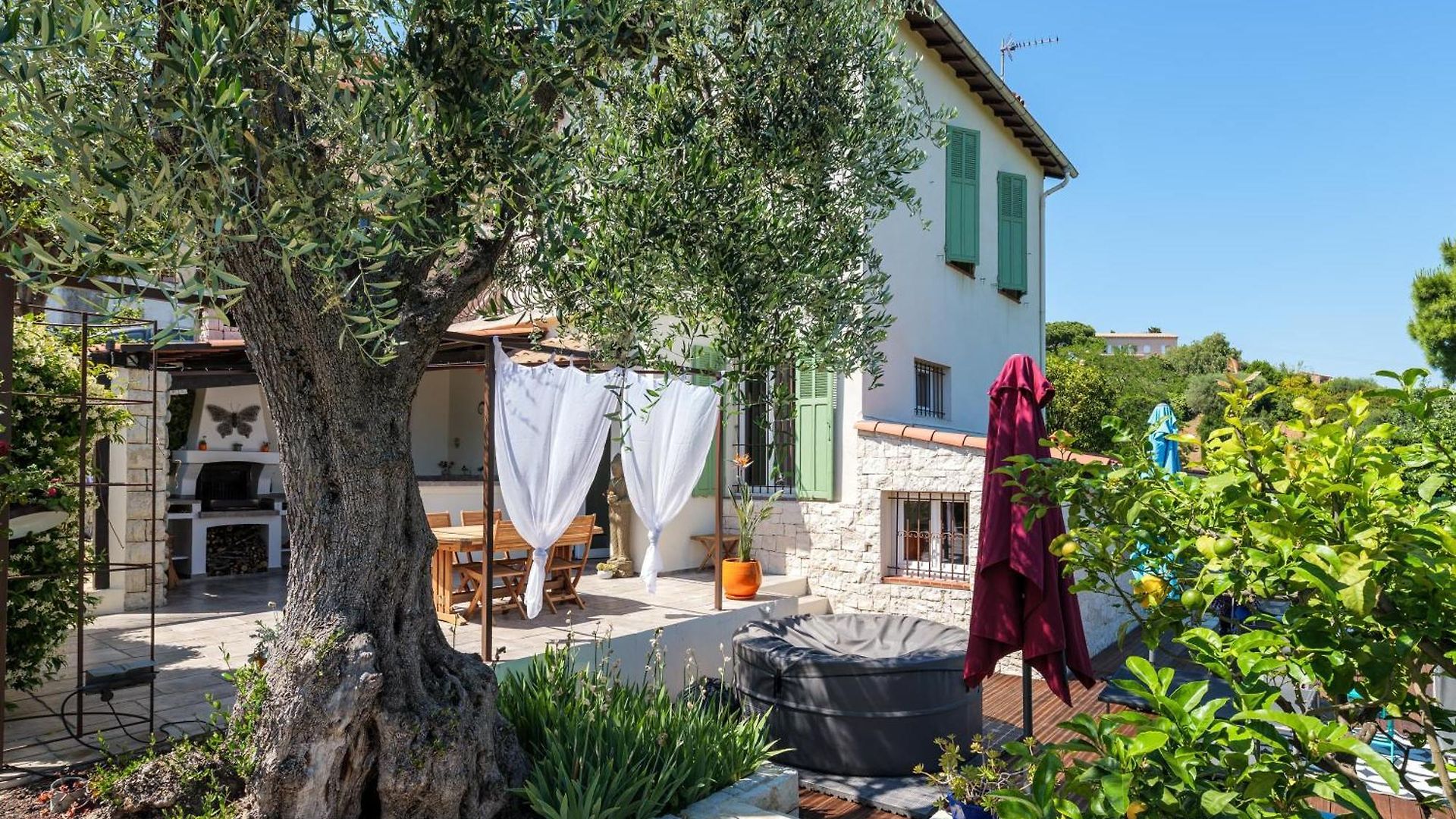 Charming Sea View With Jacuzzi And Private Garden Villa Nice