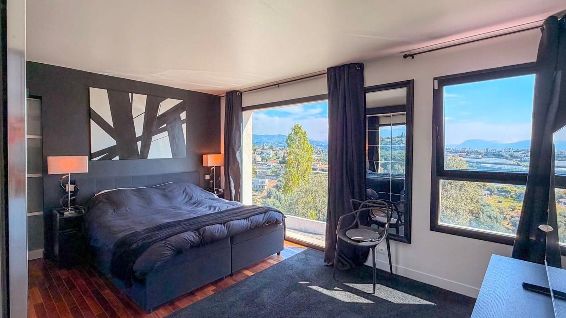 Holiday home Beautiful With Sea & Mountain View And Pool Nice