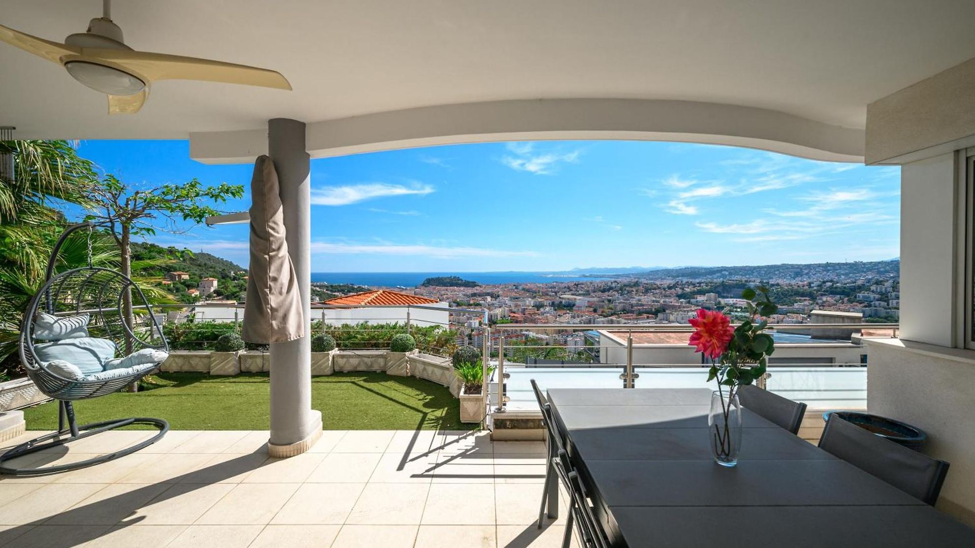 Sunset Panoramic View And Hot Tub Villa Nice