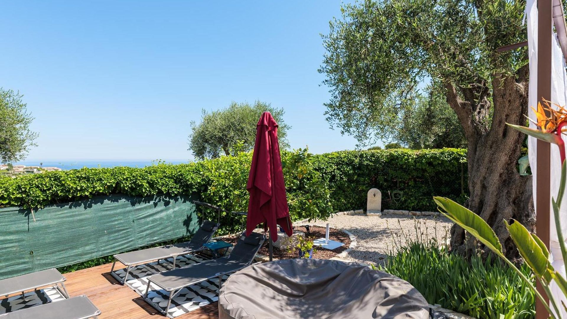 Charming Sea View With Jacuzzi And Private Garden Villa Nice