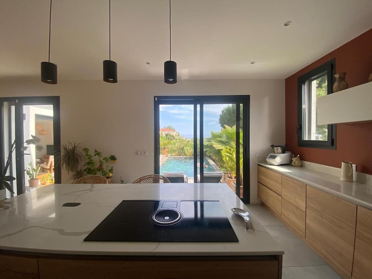 Villa House With Pool And Sea View In Nice