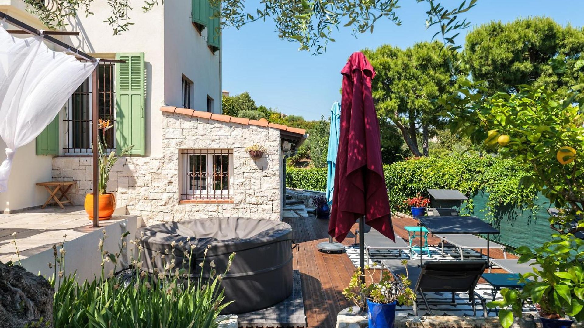 Charming Sea View With Jacuzzi And Private Garden Nice