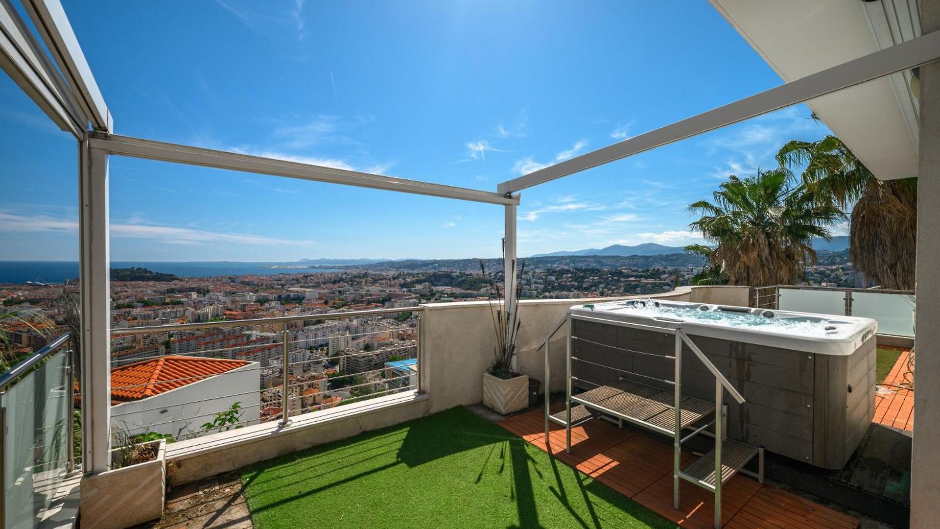 Sunset Panoramic View And Hot Tub Villa *