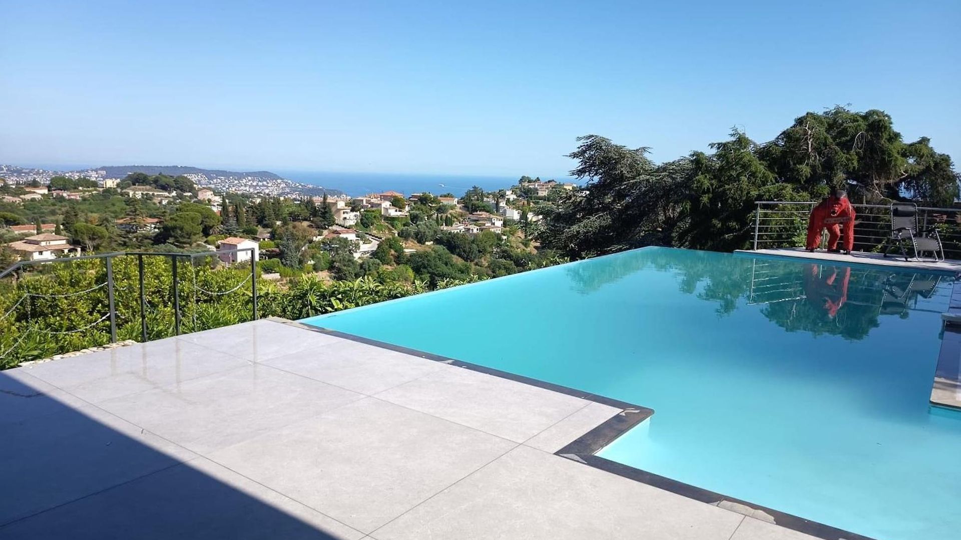 Beautiful With Sea & Mountain View And Pool Holiday home Nice