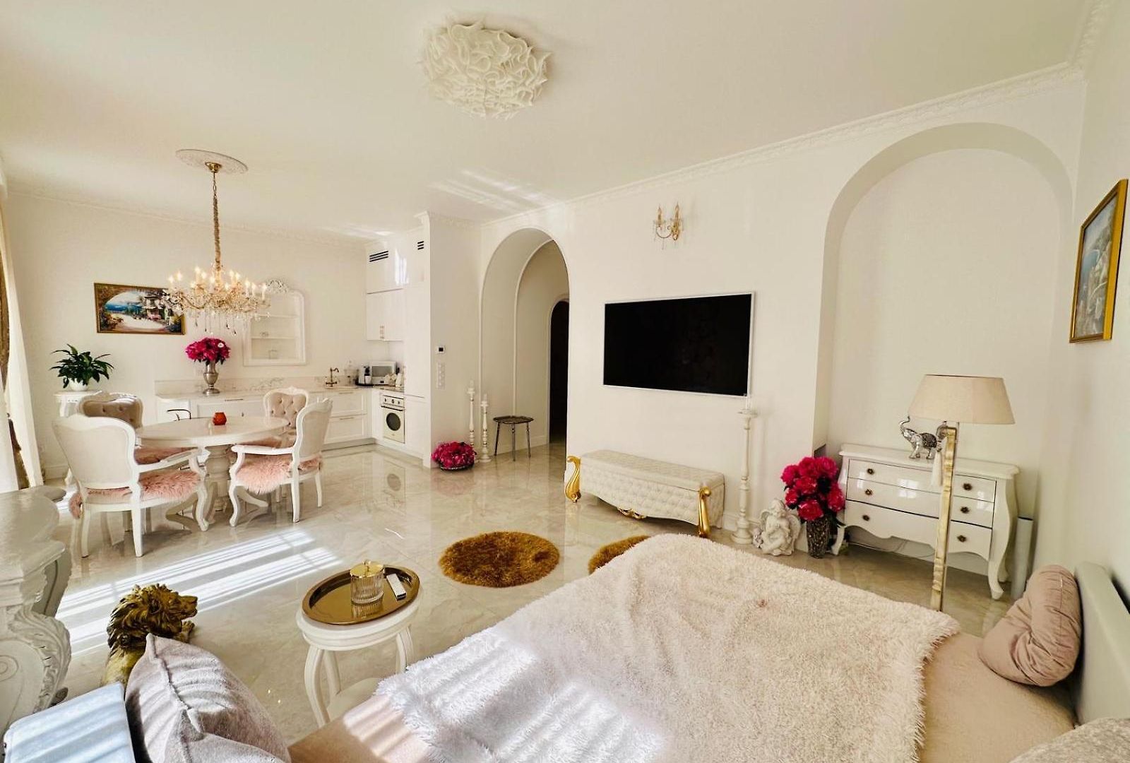 Apartment White Palace - 1 Min - Carre D'or - Promenade Nice