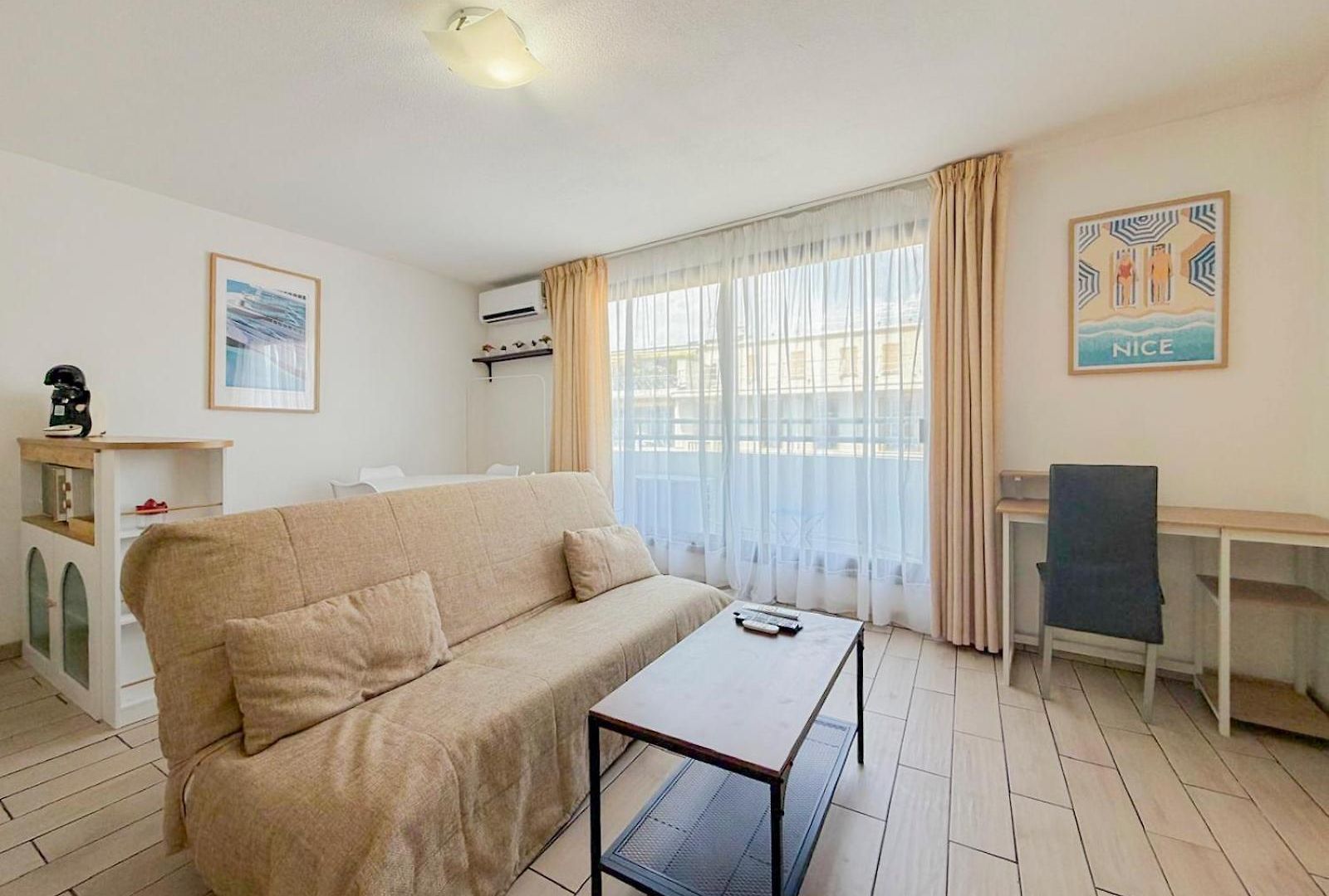 Coeur De - Wifi, Ac, Balcony * Nice