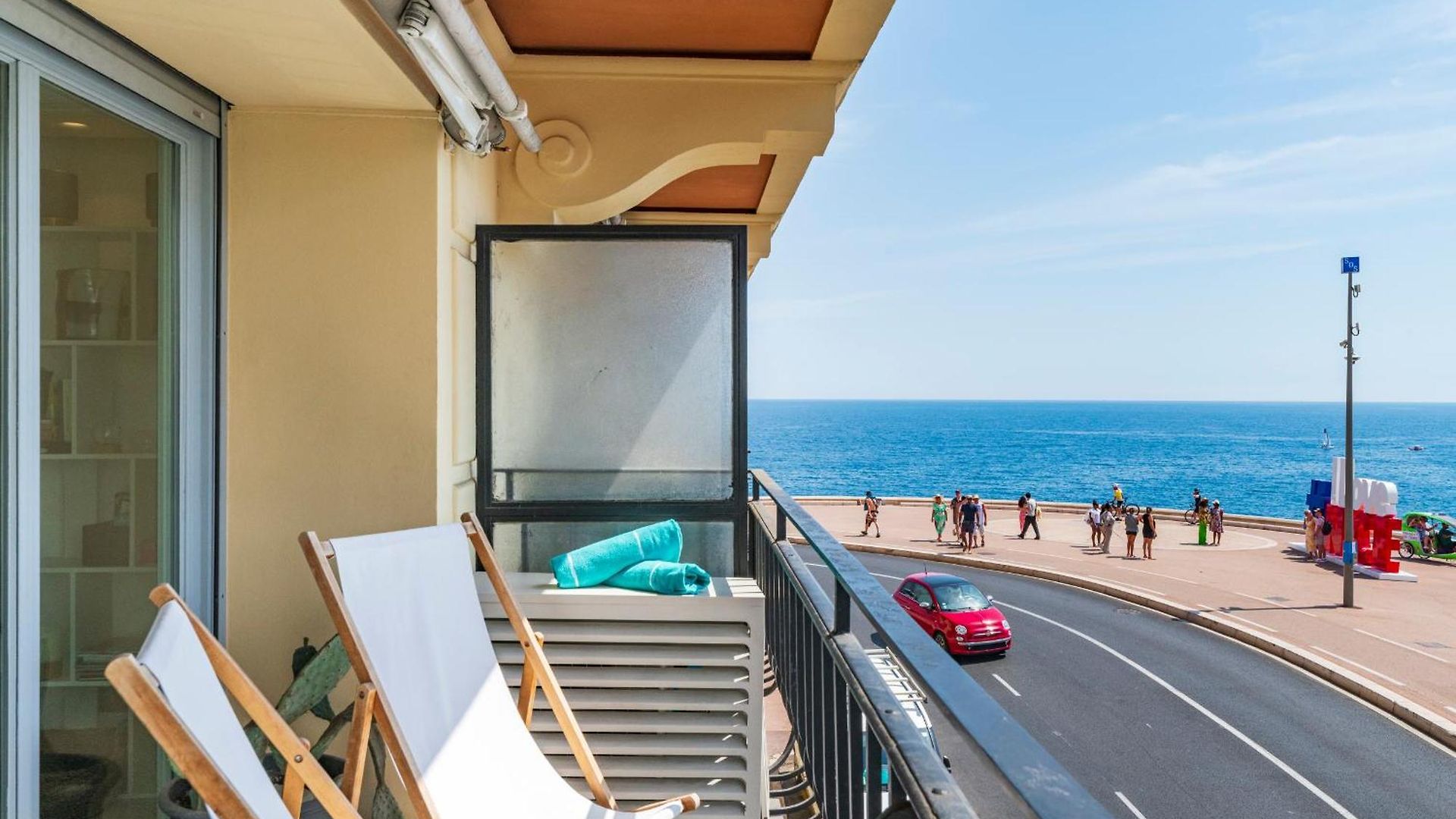 Apartment Promenade, View On Bay, Sunny Terrace, 4 Guests, 2 Bedrooms Ac
