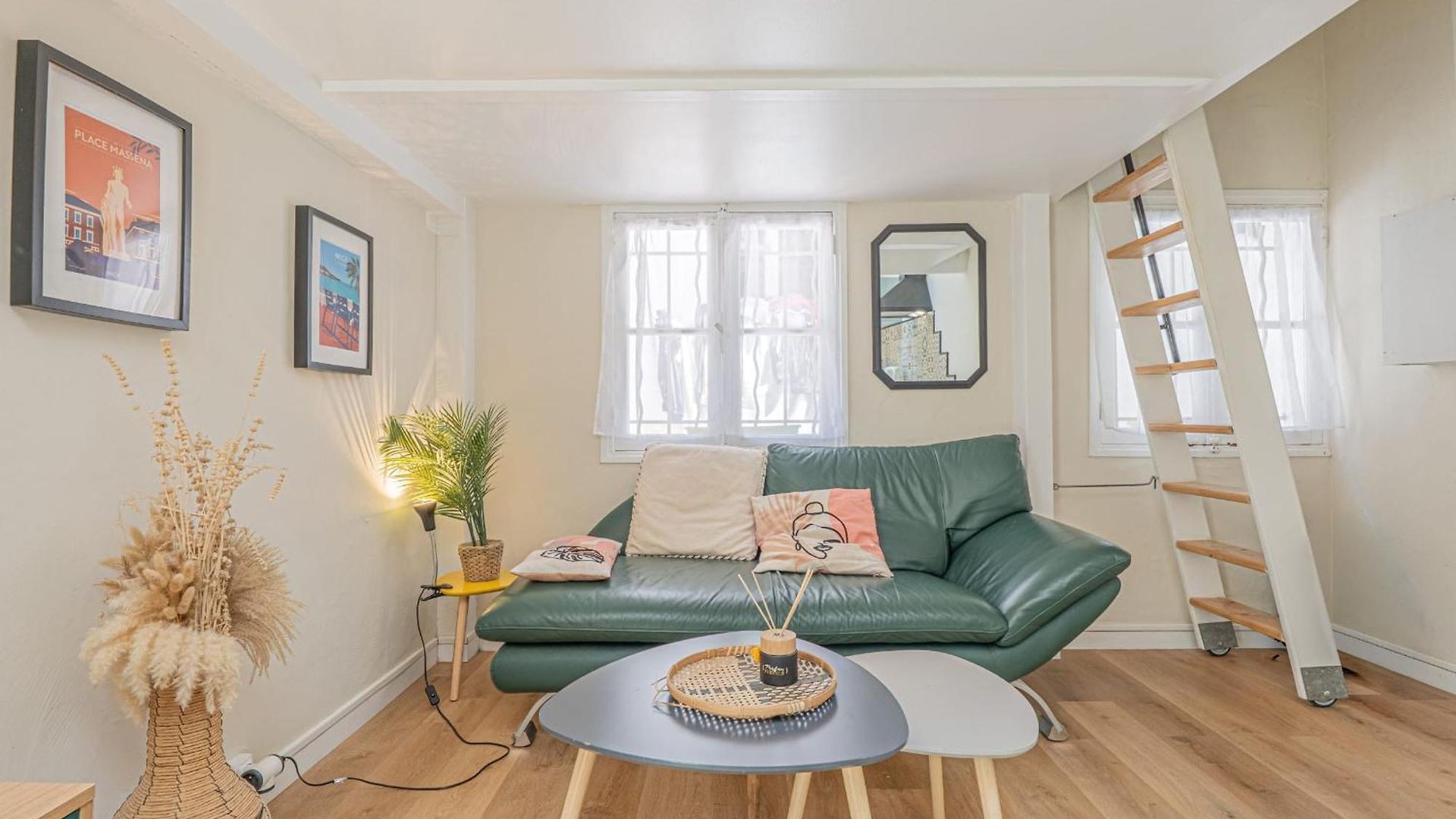 Loft Lumineux Climatise Port & Vieux-nice A Pied