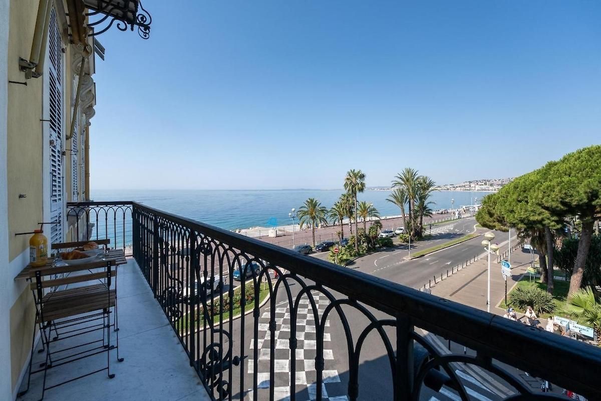 Apartment Sea View Duplex - Ac Wifi - Promenade Des *