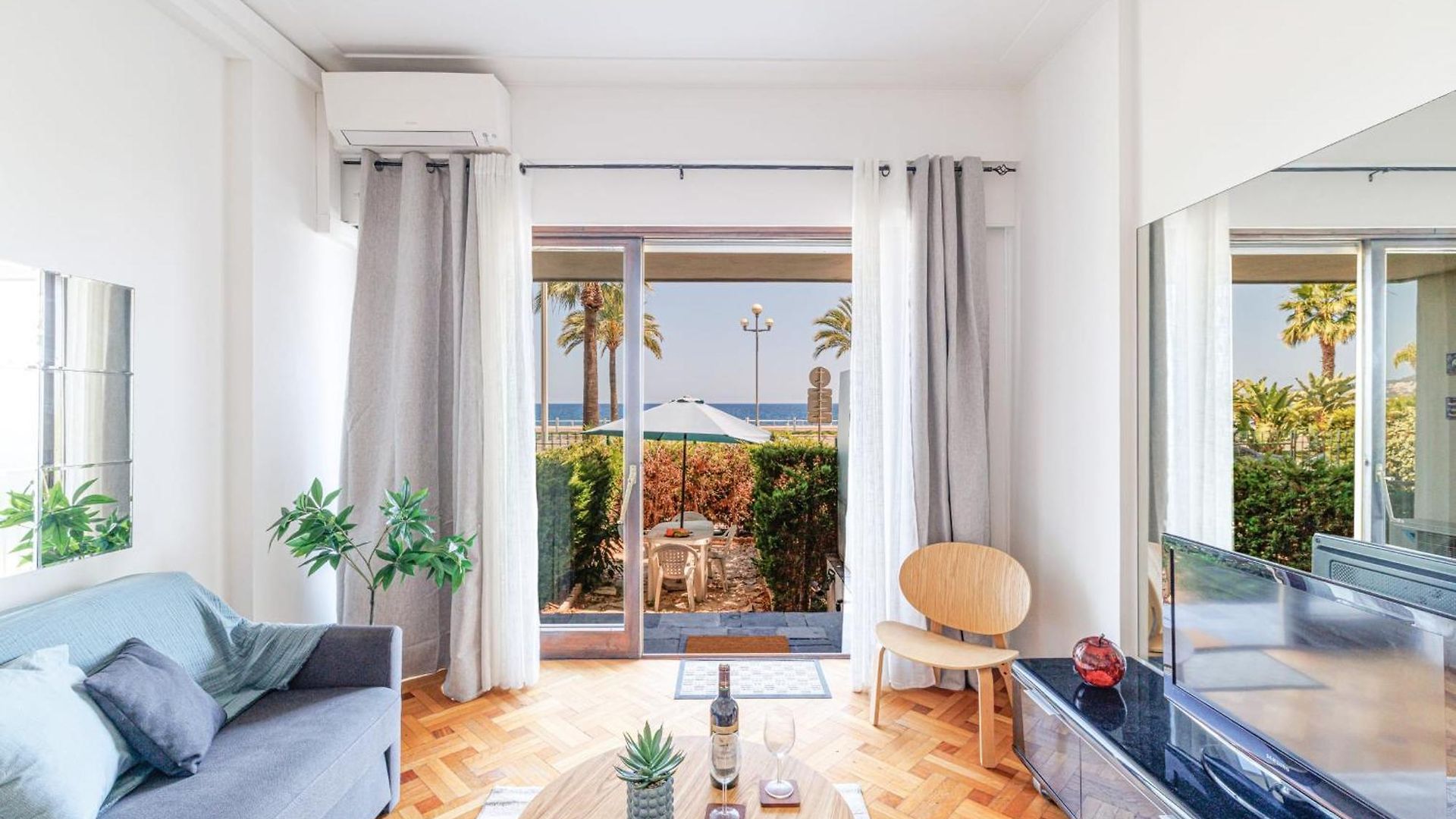 My Casa - Prom 193-a - In Front Of The Sea 1 With Terrace And Garden Apartment Nice