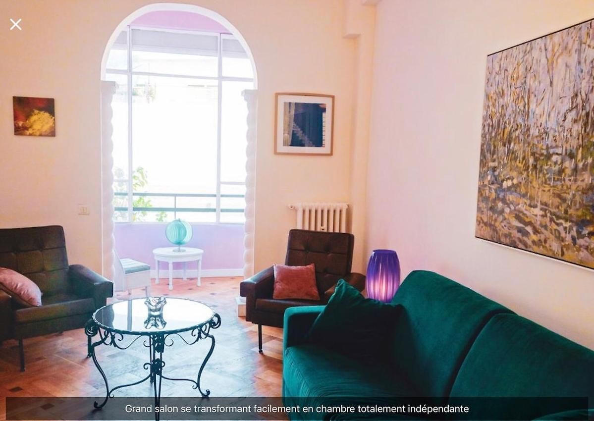 Apartment Rose De Nice, Charming 65m2, Center, 5mns Sea !