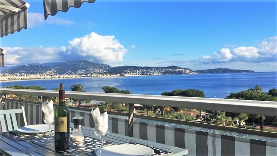 2 Rooms, New, Incredible View Of Promenade Des Nice