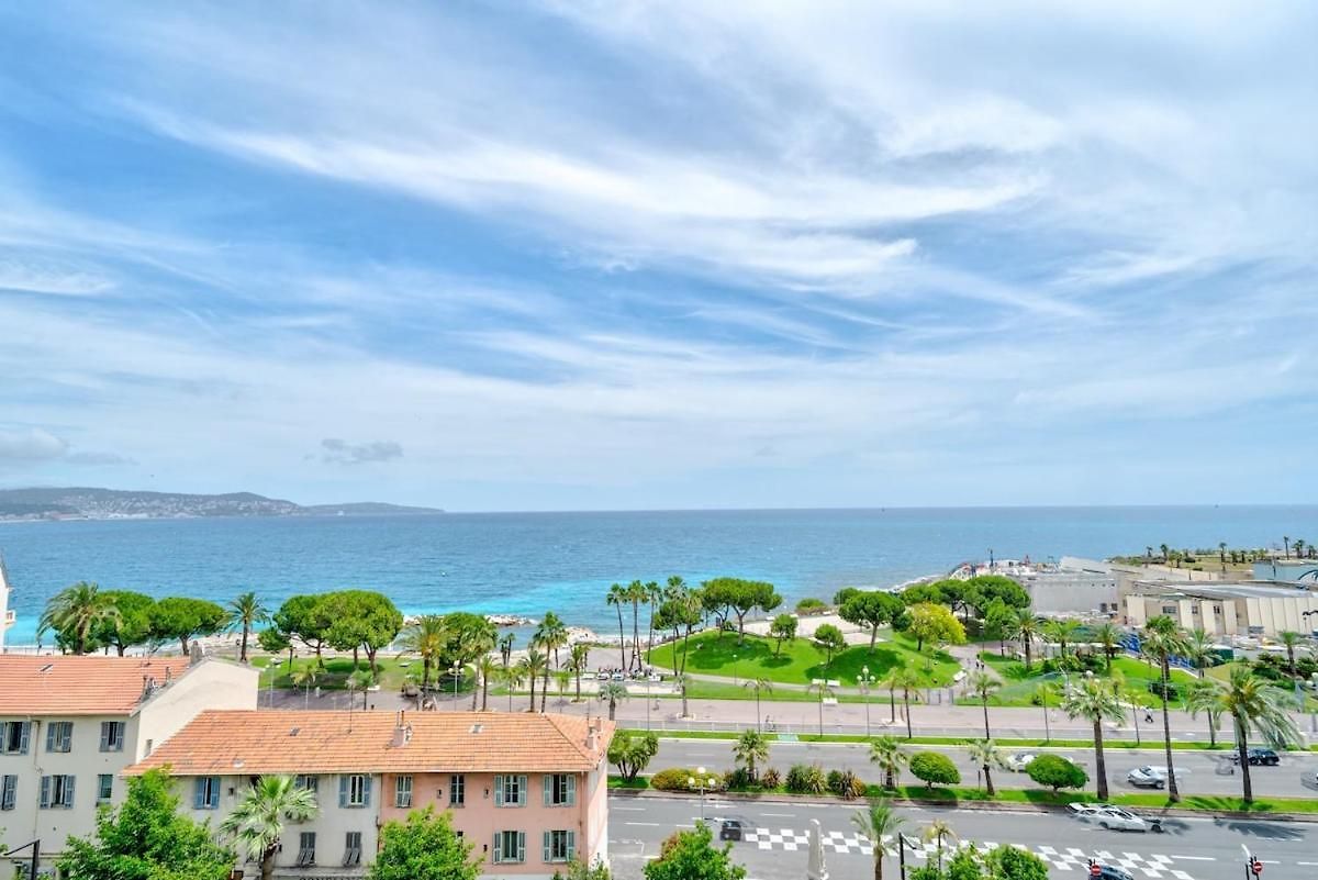 Exceptional 2 Bedroom With Ac Wifi, Sea Vies And Parking In Apartment Nice