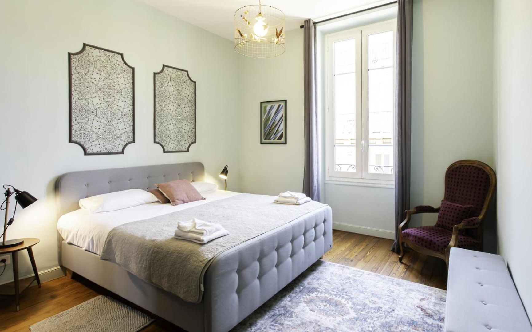 S16 Staywizus- Tiranty, 3 Chbrs, Jean Medecin, Balcon &clim Apartment