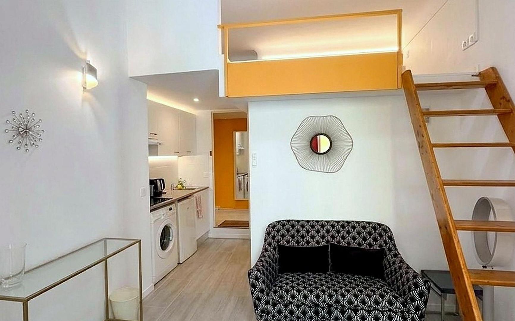 Mezzanine Renove - Centre Nice, 3 Min Gare Apartment