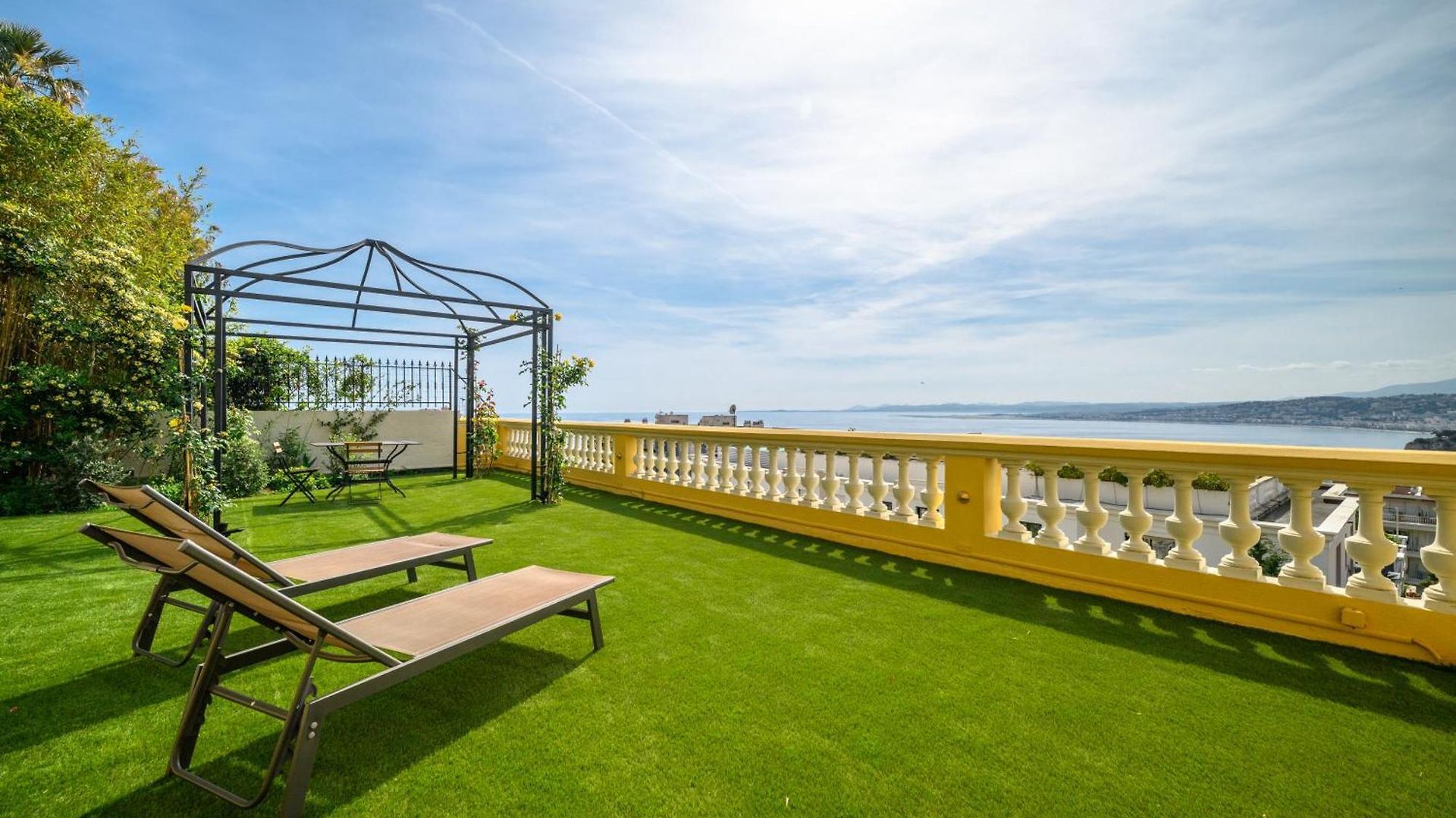 Wonderful Panoramic View With Ac Apartment Nice
