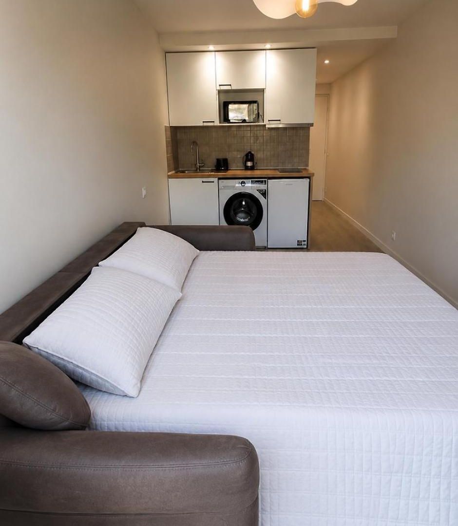 Blue Line - New Modern With Terrace & Ac Apartment Nice